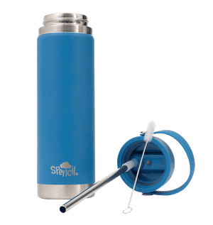 Big Insulated Water Bottle 650ml - Pacific