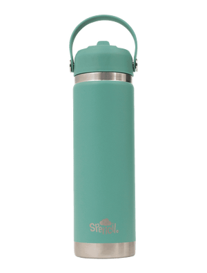 Big Insulated Water Bottle 650ml - Sage