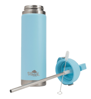 Big Insulated Water Bottle 650ml - Sky