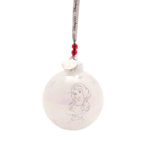 DISNEY 100 CHRISTMAS BAUBLES PRINCESSES (SET OF 4)