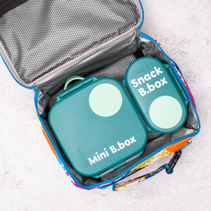 INSULATED LUNCH BAG - Blue Paint