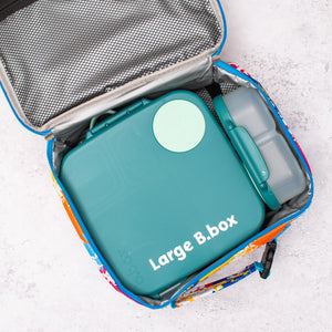 INSULATED LUNCH BAG - Blue Paint