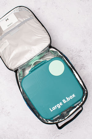 MontiiCo Large Insulated Lunch Bag - Meadow