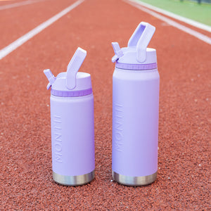 Montii.Co Drink Bottle Sport Sipper Lid 450ml - Lilac
