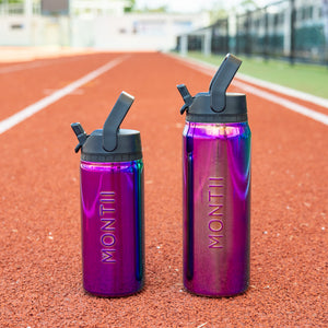 Montii.Co Drink Bottle Sport Sipper Lid 450ml - Rainbow