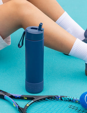 Montiico 700ml Fusion Complete Drink Bottle Sipper - Navy