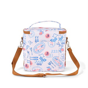 Oioi Midi Insulated Lunch Bag - Mediterranean