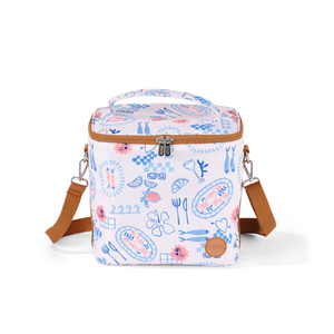 Oioi Midi Insulated Lunch Bag - Mediterranean