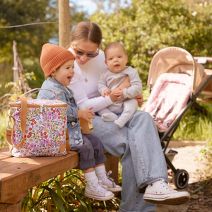 Oioi Midi Insulated Lunch Bag - Daisy