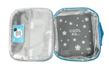 Spencil Big Cooler Lunch Bag + Chill Pack - Boho Blue