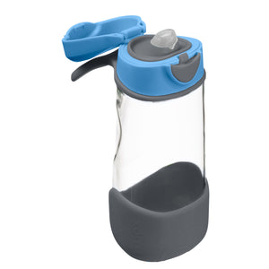 SPORT SPOUT 450ML DRINK BOTTLE - BLUE SLATE