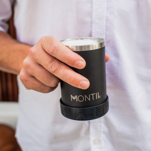 MONTIICO INSULATED CAN & BOTTLE COOLER - COAL