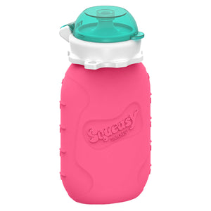 Squeasy Snacker 6oz / 180ml - PINK
