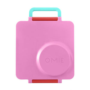 OMIE OMIEBOX HOT & COLD BENTO BOX - PINK BERRY