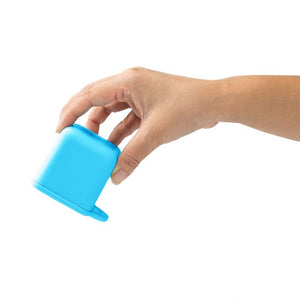 OMIE OMIEDIP SILICONE DIP CONTAINERS SET 2 - BLUE/LIME