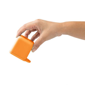 OMIE OMIEDIP SILICONE DIP CONTAINERS SET 2 - PURPLE/ORANGE