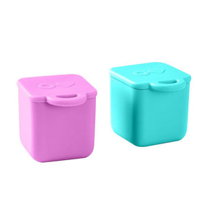 OMIE OMIEDIP SILICONE DIP CONTAINERS SET 2 - PINK/TEAL