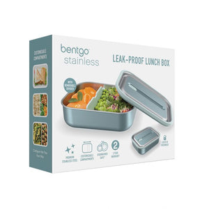BENTGO STAINLESS STEEL LEAK-PROOF LUNCH BOX 1200ML - AQUA