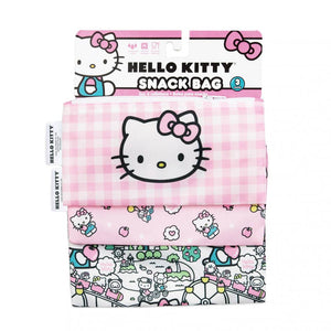 Bumkins Snack bag 3 pack - Hello Kitty
