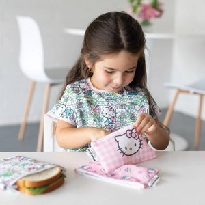 Bumkins Snack bag 3 pack - Hello Kitty