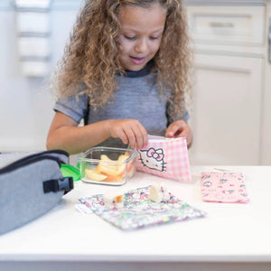 Bumkins Snack bag 3 pack - Hello Kitty