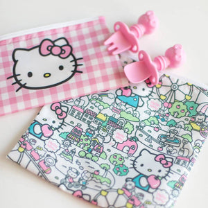 Bumkins Snack bag 3 pack - Hello Kitty