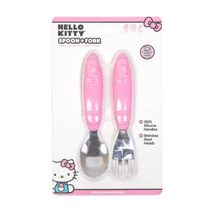Bumkins Spoon and Fork Set - Sanrio Hello Kitty