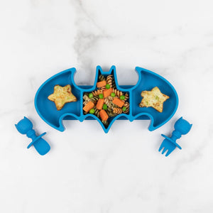 Bumkins Silicone Grip Dish - Batman