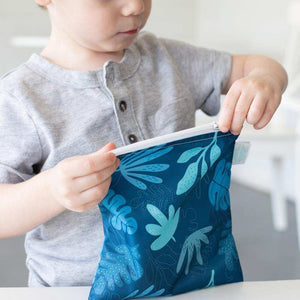 Large Snack Bag - Blue Tropic