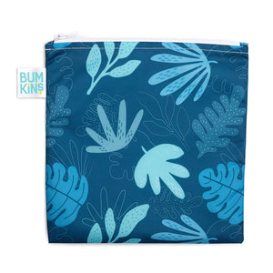 Large Snack Bag - Blue Tropic