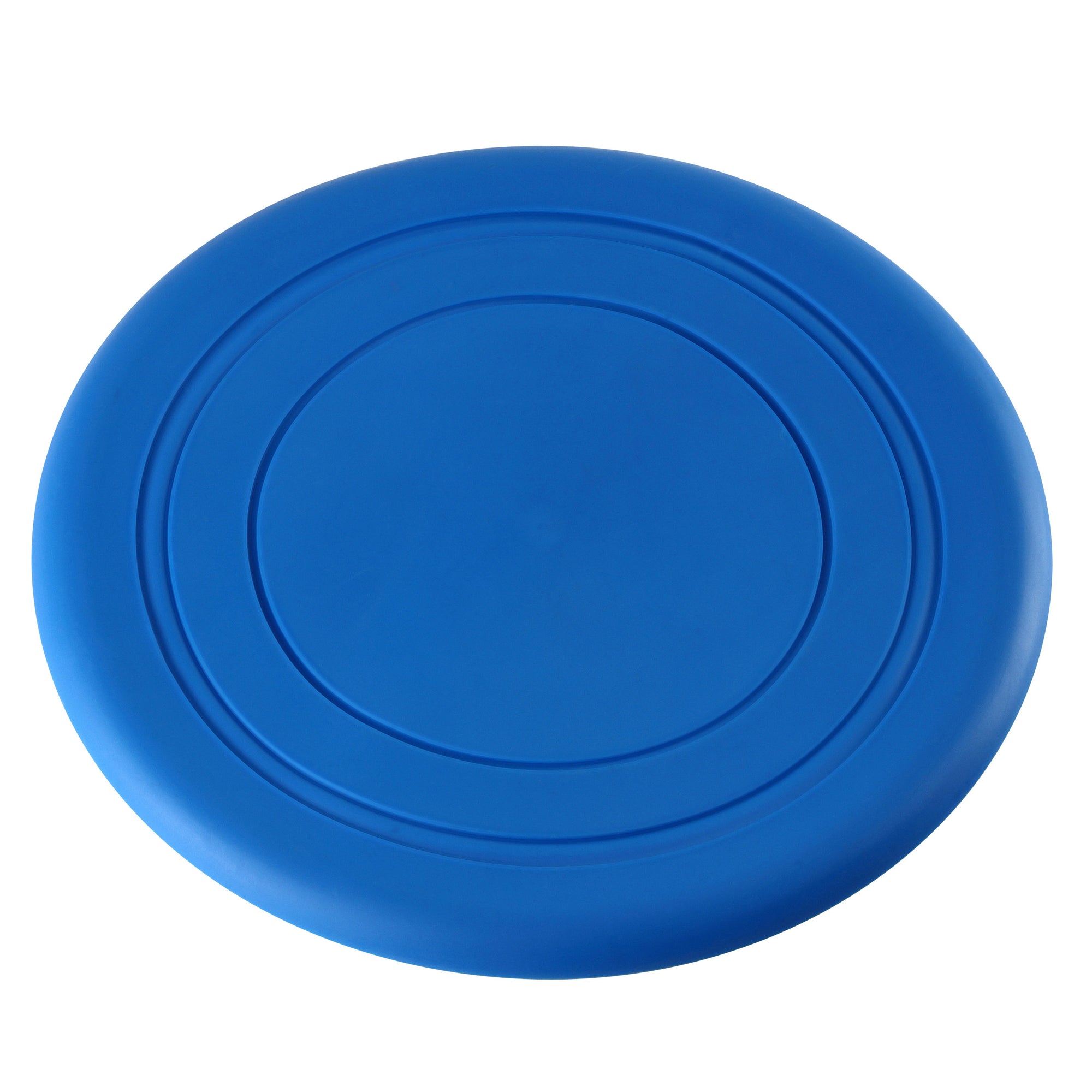 SILICONE FOLDABLE FRISBEE NEON BLUE
