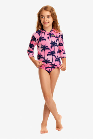 FUNKITA TODDLER GIRLS RASH SHIRT - Pop Palms