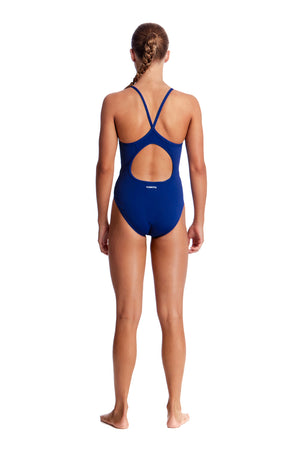 FUNKITA - GIRLS DIAMOND BACK ONE PIECE - STILL OCEAN