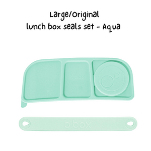 LUNCHBOX REPLACEMENT Silicone seal and handle set - Original/Large lunch box