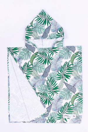 Kids Hooded Towel - Palms