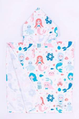 Kids Hooded Towel - Mermaid