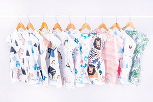 Kids Hooded Towel - Palms