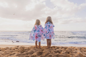 Kids Hooded Towel - Mermaid