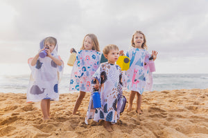 Kids Hooded Towel - Mermaid