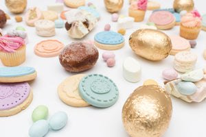 We Might Be Tiny Easter Stampies - Silicone Cookie Stamps