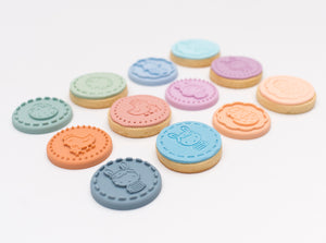 We Might Be Tiny Easter Stampies - Silicone Cookie Stamps