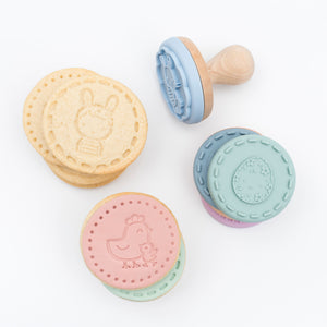We Might Be Tiny Easter Stampies - Silicone Cookie Stamps