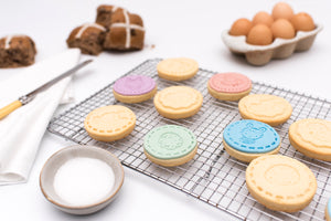 We Might Be Tiny Easter Stampies - Silicone Cookie Stamps