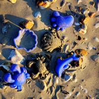 SILICONE MOULD SET OF 4 NEON BLUE