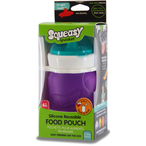 Squeasy Snacker 3oz / 104ml - PURPLE