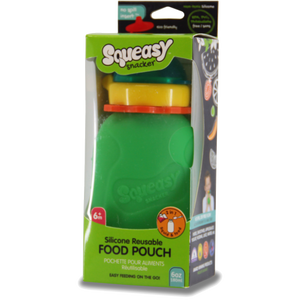 Squeasy Snacker 6oz / 180ml - GREEN