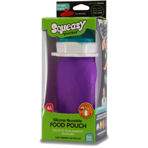 Squeasy Snacker 6oz / 180ml - PURPLE