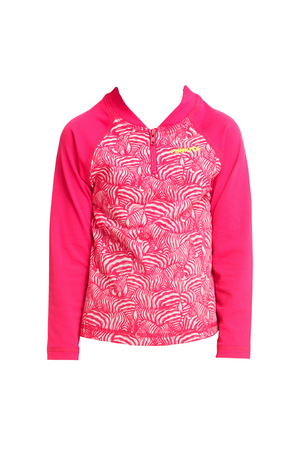 FUNKITA TODDLER GIRLS RASH SHIRT - PAINTED PINK