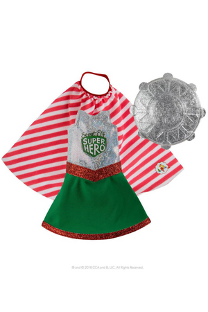 ELF ON THE SHELF CLAUS COUTURE COLLECTION - SUPER HERO GIRL