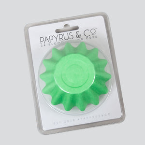 PASTEL GREEN Bloom Disposable Baking Cups (24 pack)